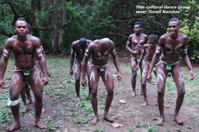 This cultural dance group wear Small Nambas - Sea Whisper's adventures © Sea Whisper